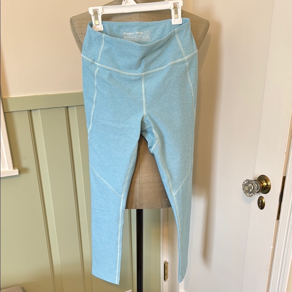 Outdoor Voices Sky Blue Active Leggings